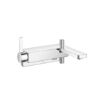 LULU Single-lever bath mixer for wall mounting without shower set - Chrome