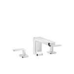 LULU Three-hole basin mixer with pop-up waste - Chrome