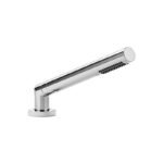 Hand shower set for bath rim or tile edge installation - Chrome