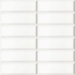 Bissel blanco mate - Seri Solid white - Mainzu seramik