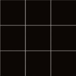 Negro brillo - Seri Chroma - Mainzu seramik