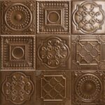 Relief bronze - Seri Metal tiles - Mainzu seramik