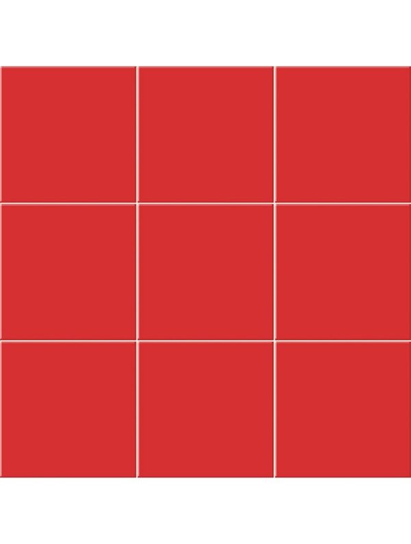 Rojo mate - Seri Chroma - Mainzu seramik