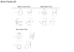 birim metal chair - Görsel 4