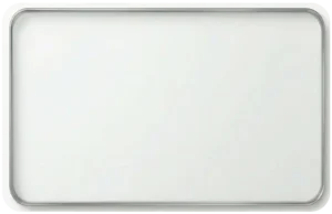 WHITE PAINTED GLASS