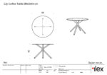lily low table - Görsel 5