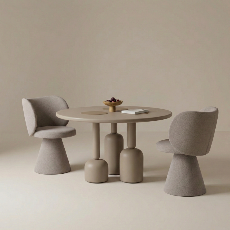 thock round table - Görsel 9