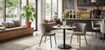 birim metal chair - Görsel 3