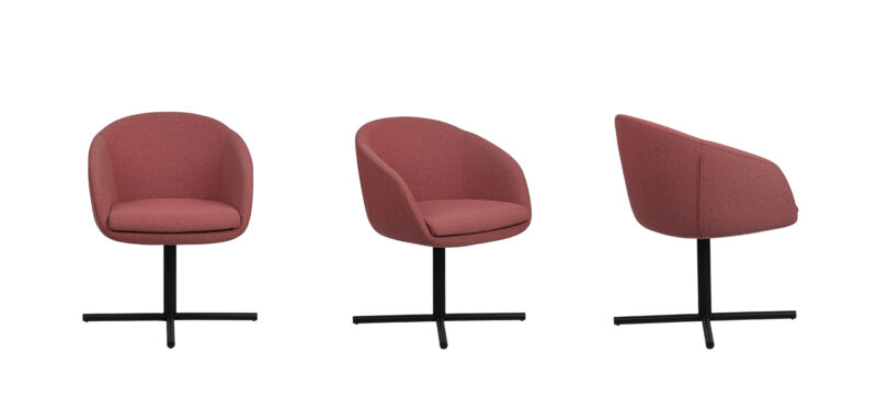 twist metal chair - Görsel 2