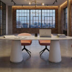 twist aluminium chair