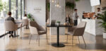 vesta metal chair - Görsel 4