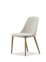 rhone armless wood dowel leg - Görsel 3