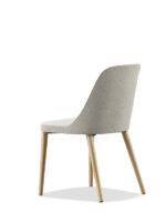 rhone armless wood dowel leg - Görsel 2
